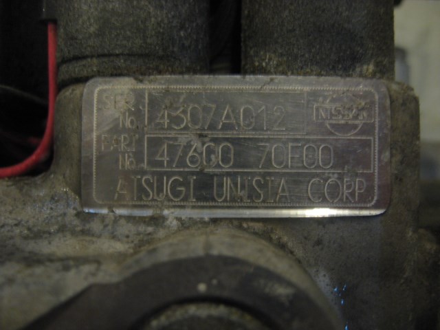 95 Nissan 240SX ABS Pump Assy 47600 70F00 R12644