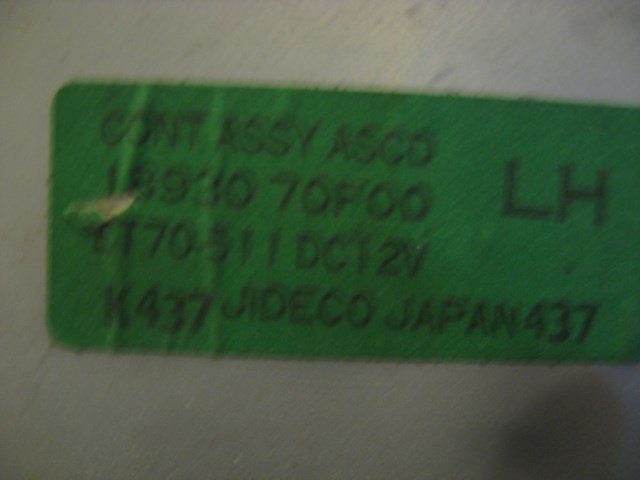 95 Nissan 240SX Cruise Control Module 18930 70F00 R12649