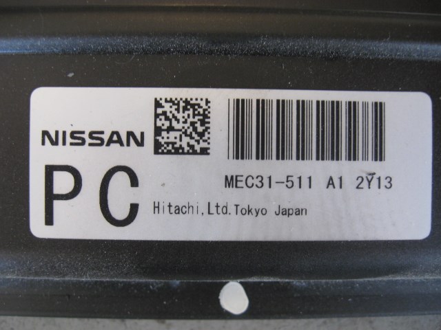 03 Nissan 350Z Engine Control Unit ECM MEC31 511 A1 2Y13 R12884