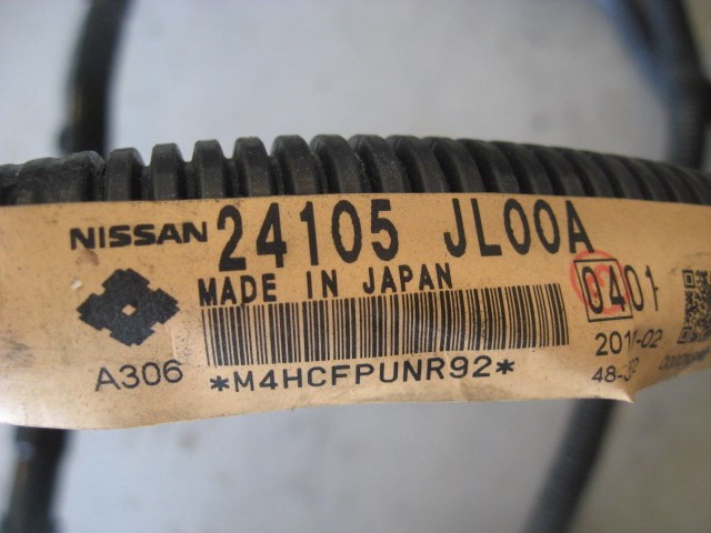 11 Nissan 370Z Starter Wiring Harness 24105 JL00A R13148