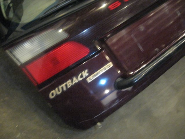 01 Subaru LEGACY Outback Trunk Hatch Tailgate W/ Spoiler  R17430