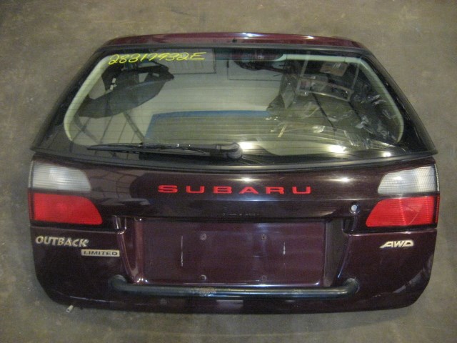 01 Subaru LEGACY Outback Trunk Hatch Tailgate W/ Spoiler  R17430