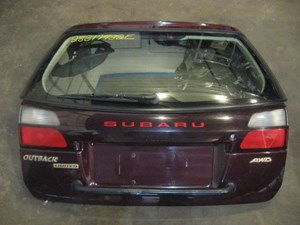 01 Subaru LEGACY Outback Trunk Hatch Tailgate W/ Spoiler  R17430