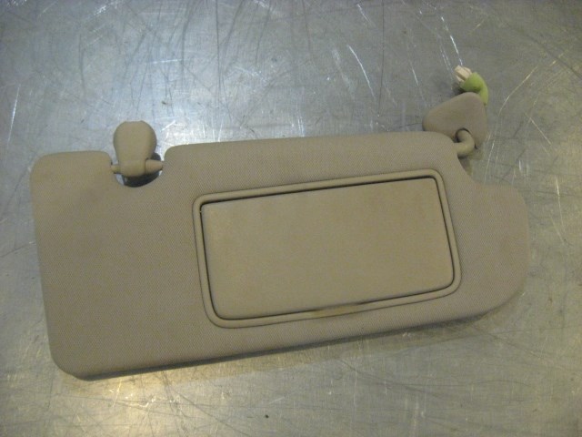 08 Infiniti G37 RH Passenger Sun Visor  R17456