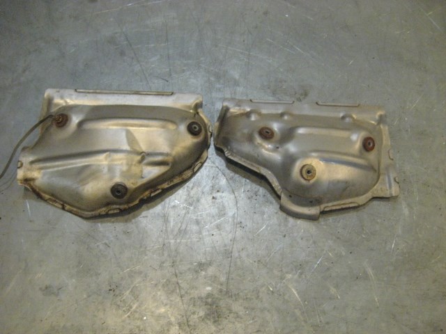 08 Infiniti G37 Exhaust Manifold Heat Shield Set  R17621