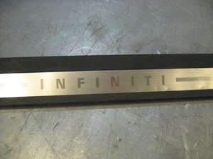 08 Infiniti G37 LH Driver Door Sill Plate 769B1JL00A R17641