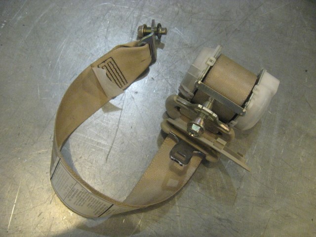 08 Infiniti G37 Coupe Rear RH Seat Belt  R17685