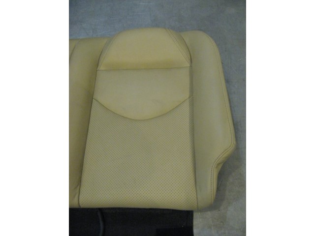 08 Infiniti G37 Coupe Rear Tan Seat Back  R17693