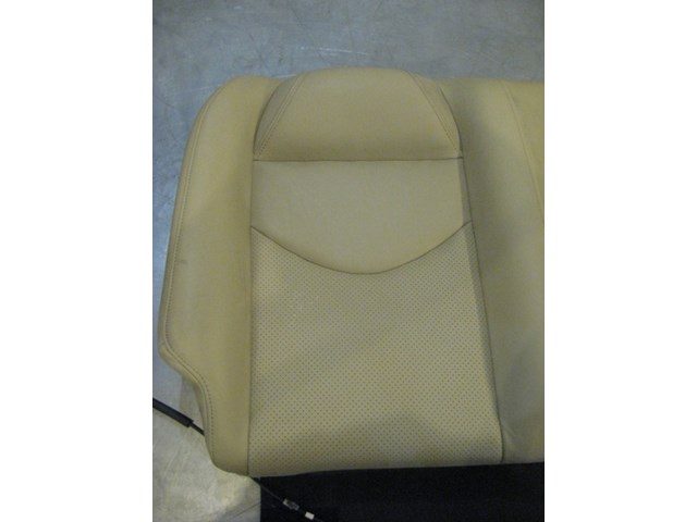 08 Infiniti G37 Coupe Rear Tan Seat Back  R17693