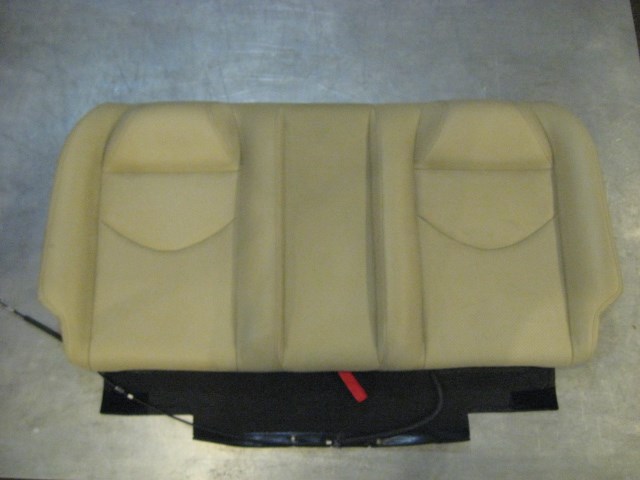 08 Infiniti G37 Coupe Rear Tan Seat Back  R17693