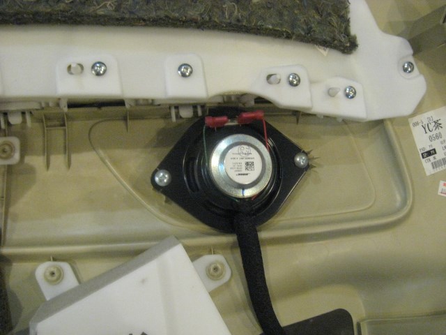 08 Infiniti G37 Coupe Rear RH Quarter Trim Panel 76976 JL00A R17694