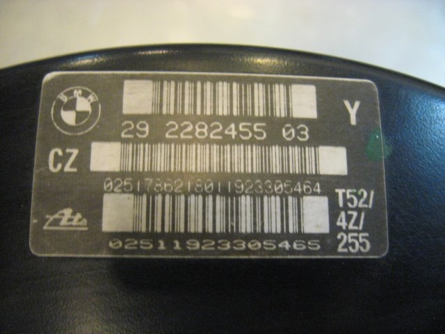 04 BMW M3 Power Brake Booster 29228245503 R18170