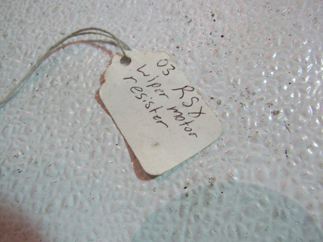 04 Acura RSX Rear Window Defroster Resistor 39155-S5A-0031 R4342