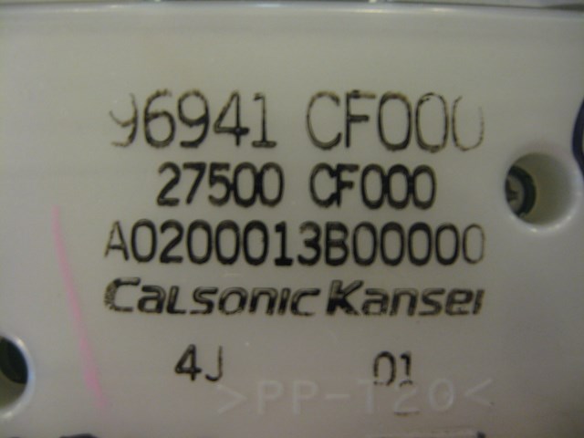 05 Nissan 350Z Climate Control Box 96941CF000 R4487