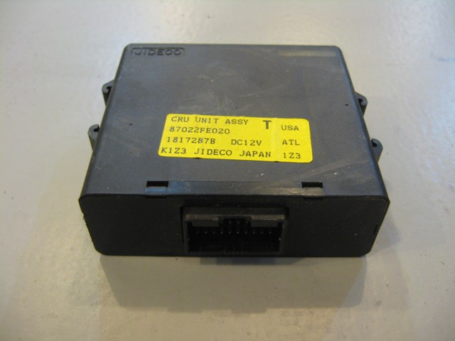 02 Subaru IMPREZA WRX Cruise Computer 87022FE020 R4670