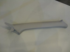 02 Subaru IMPREZA WRX Passenger A Pillar Trim  R4681