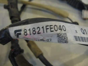 02 Subaru IMPREZA WRX Front Pass Door Wiring  R4685