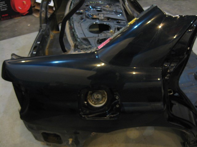 02 Subaru IMPREZA Passenger Quarter Panel  R4925