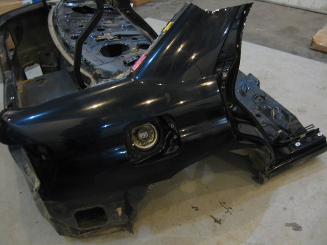 02 Subaru IMPREZA Passenger Quarter Panel  R4925