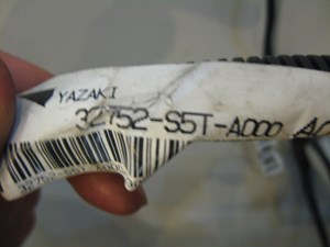 03 Honda CIVIC Civic SI RH Door Wiring  R5058