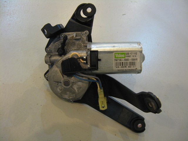 03 Honda CIVIC SI Rear Wiper Motor 7671A-S5S-E001 R5073