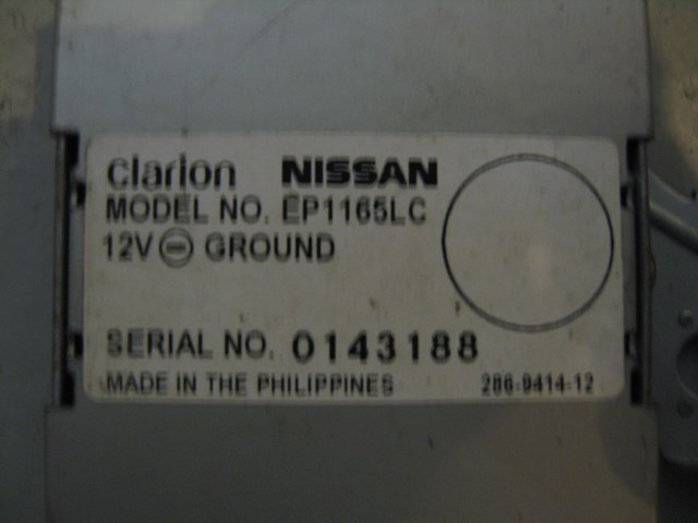 03 Nissan 350Z Radio Antenna Assembly  R5171