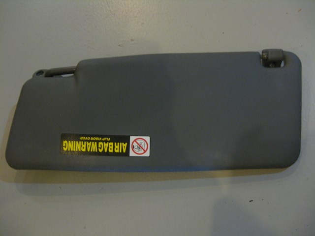 00 Honda PRELUDE Passenger Visor Missing Cover  R5272
