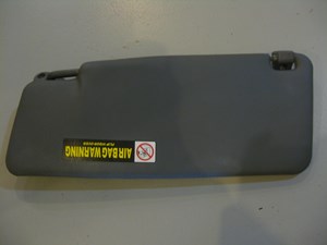 00 Honda PRELUDE Passenger Visor Missing Cover  R5272