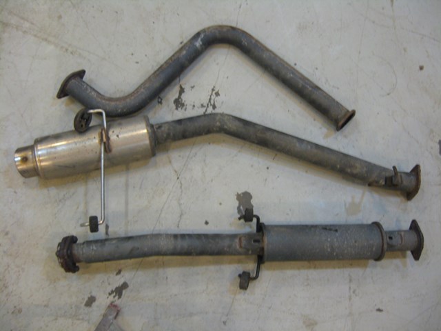 00 Honda PRELUDE 5 Zigen Catback Exhaust  R5446