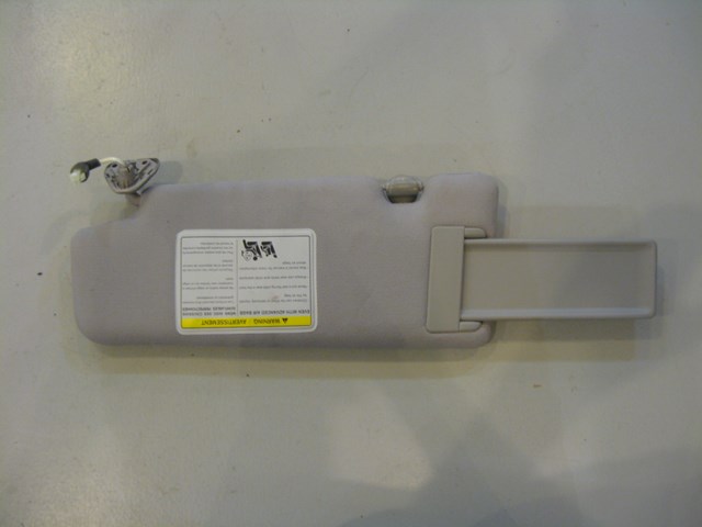 08 Nissan 350Z RH Passenger Sun Visor  R5518