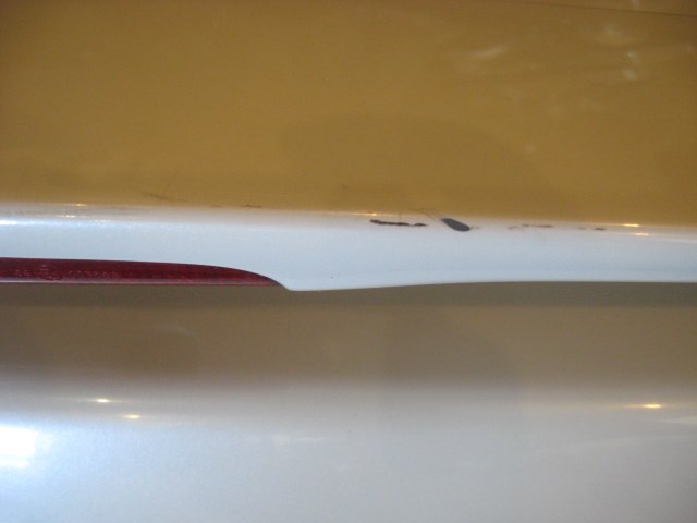 00 Honda PRELUDE White Trunk Lid W/ Spoiler  R13245