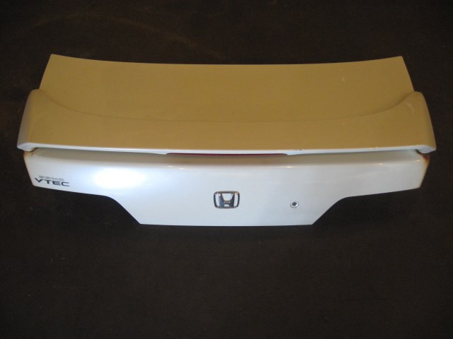 00 Honda PRELUDE White Trunk Lid W/ Spoiler  R13245