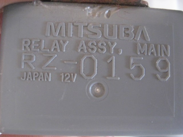 00 Honda PRELUDE OEM Mitsuba Main Relay RZ 0159 R13362