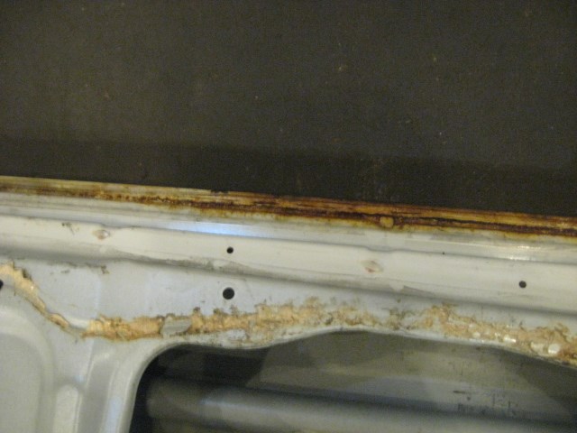 00 Honda PRELUDE LH Driver White Door Shell  R13511