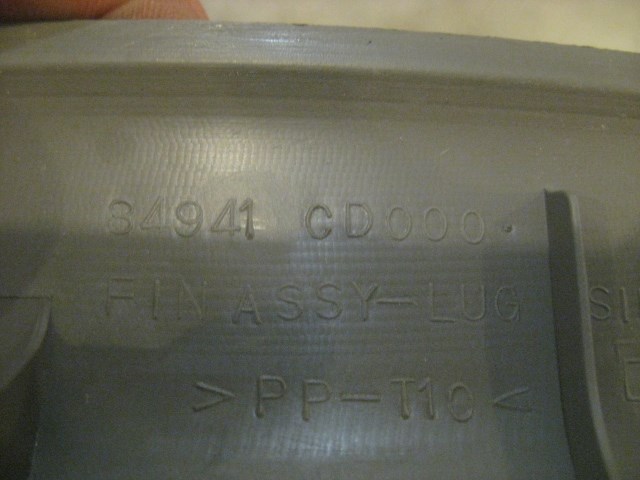 06 Nissan 350Z Rear LH Luggage Finish Trim 84941 CD000 R13855