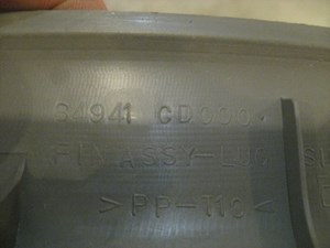 06 Nissan 350Z Rear LH Luggage Finish Trim 84941 CD000 R13855