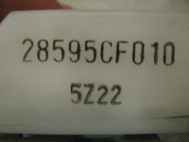 06 Nissan 350Z Keyless Control Unit 28595 CF010 R13986