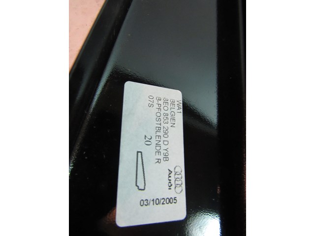 06 Audi S4 AUDI RH Passenger Exterior B Pillar  R14054