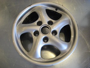 1999 Porsche BOXSTER 17x7 Alloy 5 Spoke Wheel OEM R14168