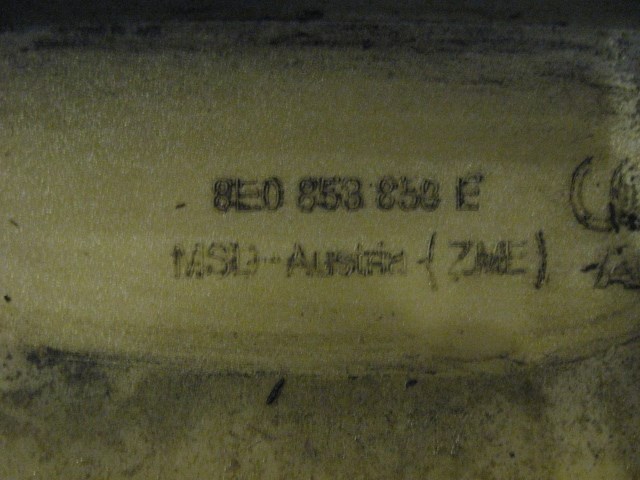 06 Audi S4 AUDI LH Driver Side Skirt  R14178