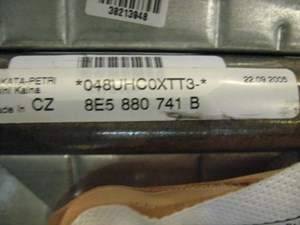 06 Audi S4 AUDI LH Driver Side Curtain Airbag 8E5 880 741 B R14213