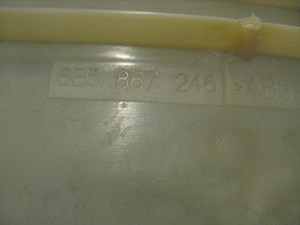 06 Audi S4 AUDI Rear RH Upper C Pillar Trim 8E5 867 246 R14222