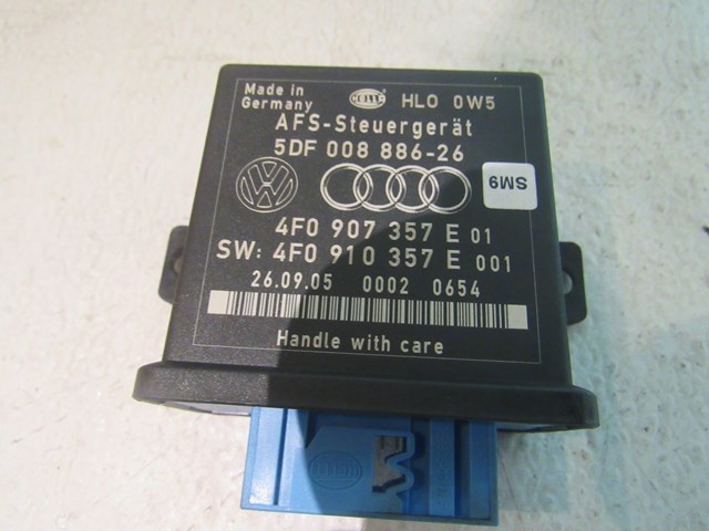 06 Audi S4 AUDI Adaptive Headlight Module 4F0 910 357 R14248