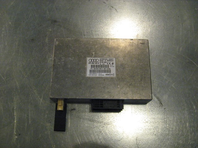 06 Audi S4 AUDI Bluetooth Unit Module 8P0 862 335 R14262