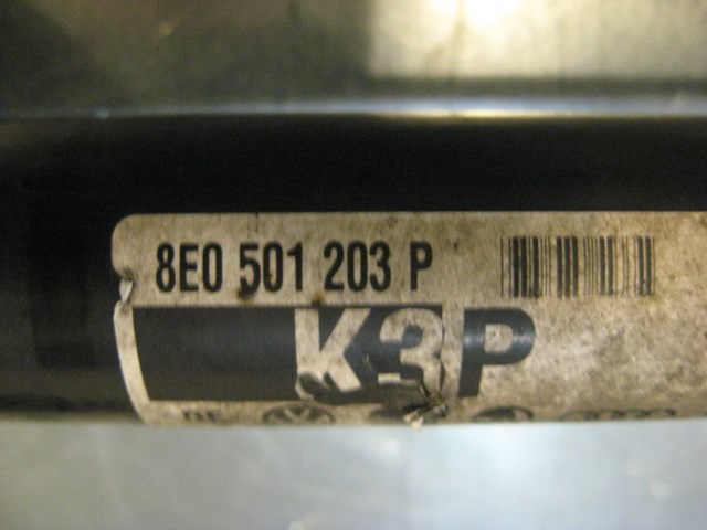 06 Audi S4 AUDI Rear RH Axle Assembly 8E0 501 203 R14319