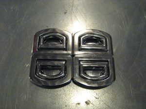 06 Audi S4 AUDI Trunk Chrome Cargo Hooks 8E0 864 203 R14322