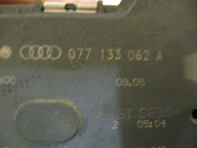 06 Audi S4 AUDI Throttle Body Assembly 077 133 062 R14330