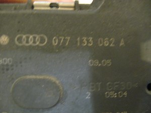 06 Audi S4 AUDI Throttle Body Assembly 077 133 062 R14330
