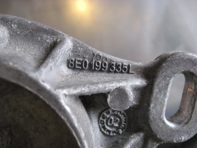 06 Audi S4 AUDI Engine Front Stop Bracket 8E0 199 335 R14362