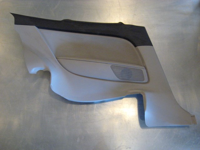 08 Infiniti G37 LH Driver Quarter Trim Panel  R14401